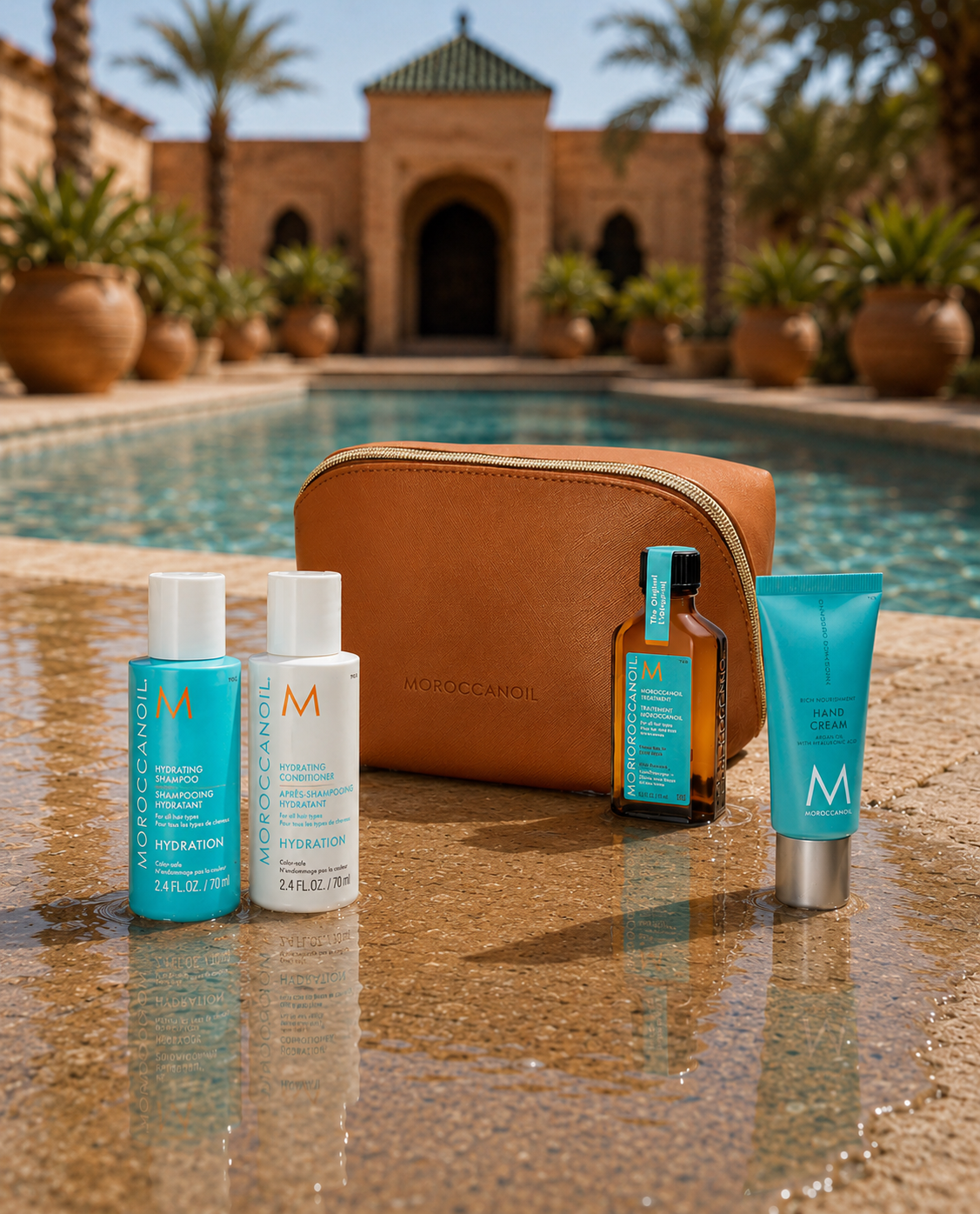 Trousse voyage Moroccanoil